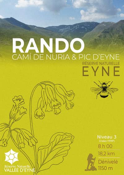 Couverture de la fiche rando cami de nuria et pic d'Eyne réserve naturelle de la vallée d'Eyne