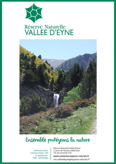 dépliant réserve naturelle vallée d'Eyne