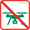 Picto survol drone interdit