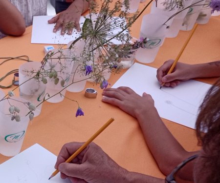 Atelier dessin floralab+